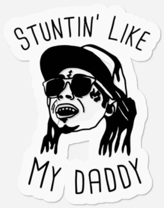 Discover Lil Wayne Onesie Stickers