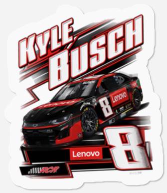 Discover Kyle Busch Racing Stickers, 2023 Lenovo Horsepower Stickers, Racing Stickers