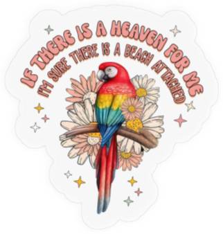 Discover Vintage RIP Jimmy Buffett Stickers, Jimmy Buffett Eras Tour Stickers