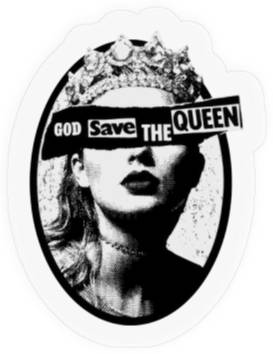 Discover God Save The Queen Stickers, Eras Tour Stickers