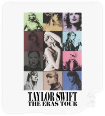 Discover Eras tour Stickers | Tortured Poets new edition