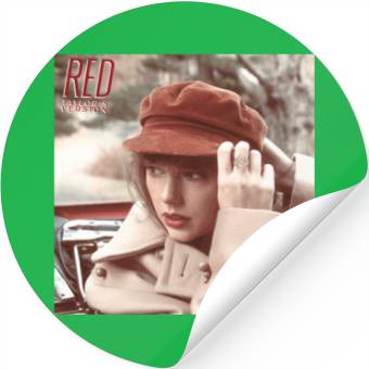 Discover Red Version Stickers
