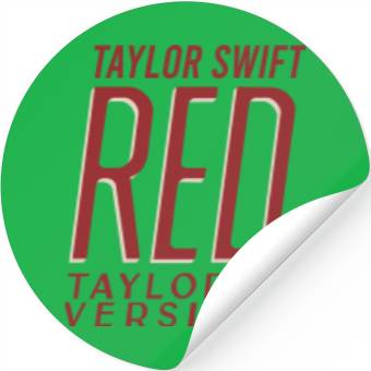 Discover Red Version Stickers