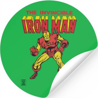Discover Iron Man 1968-96 Stickers