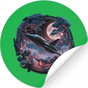 Discover Celestial Explorations Stickers