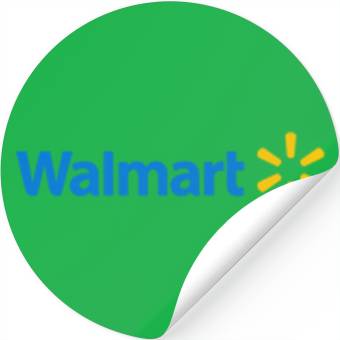 Discover Walmart Logo Baseball Jerseys Stickers