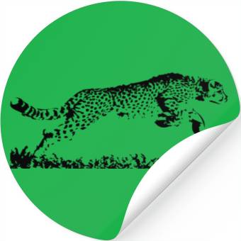 Discover Cheetah Stickers