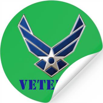 Discover US Air Force Veteran Stickers