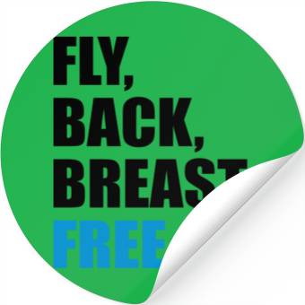 Discover swim Stickers