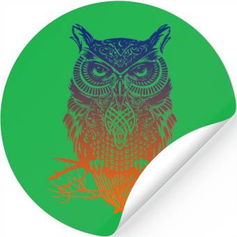 Discover owl Stickers