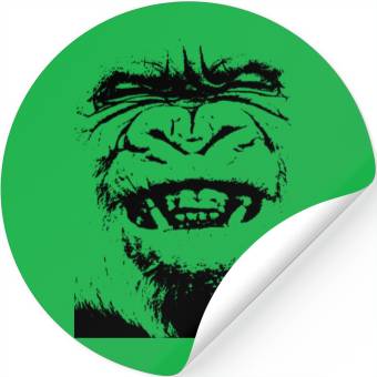Discover Albino Gorilla (1) Stickers