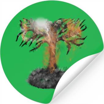 Discover Tree Fire Stickers