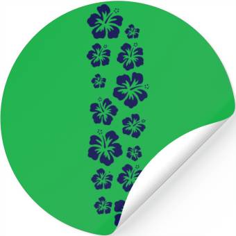 Discover Hibiscus Flowers Stickers