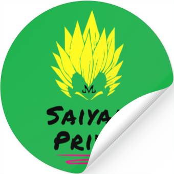 Discover Saiyan Pride Dragonballz Stickers