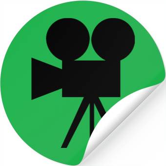 Discover Movie Camera Stickers