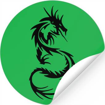 Discover Tribal Dragon Stickers
