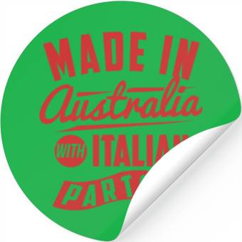 Discover Australian Italian Stickers