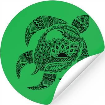 Discover Turtle from South Seas Tees Stickers