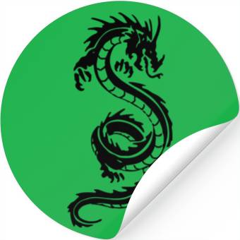 Discover Tribal Dragon Stickers