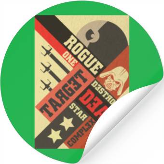 Discover rogue one 2 Stickers