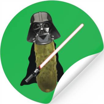 Discover Darth Pickle Stickers