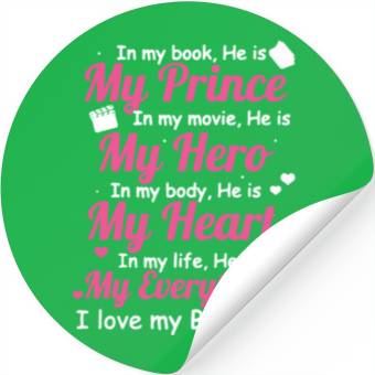 Discover I LOVE MY BOYFRIEND Stickers