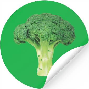 Discover Broccoli Stickers
