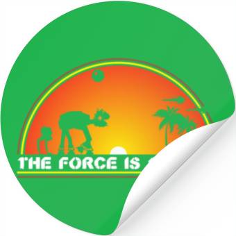 Discover Star Wars Sunset Stickers