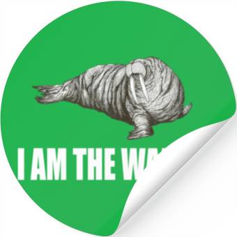 Discover I Am The Walrus Stickers