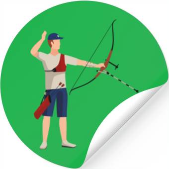 Discover archer Stickers