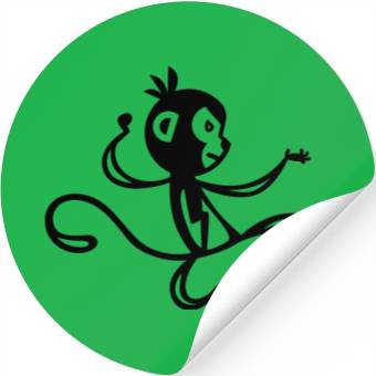 Discover Monkey Stickers