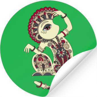 Discover Aztec Monkey Stickers