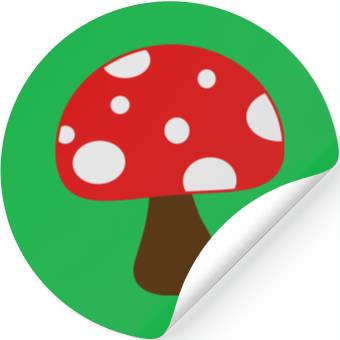 Discover Mushroom Stickers