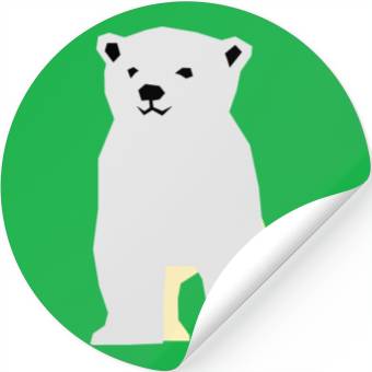 Discover Polar bear Stickers