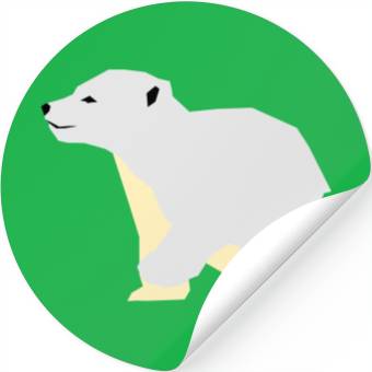 Discover Polar bear Stickers
