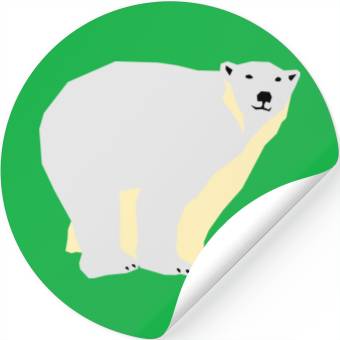 Discover Polar bear Stickers