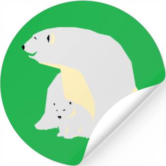 Discover Polar bear Stickers