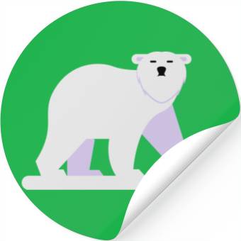 Discover Polar bear Stickers