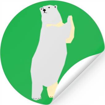 Discover Polar bear Stickers