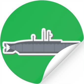 Discover submarine Stickers