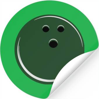 Discover bowling ball Stickers
