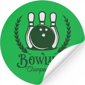 Discover bowling Stickers