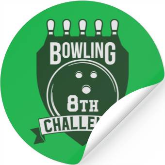 Discover bowling Stickers