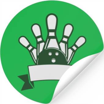 Discover bowling Stickers