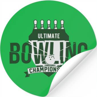 Discover bowling Stickers