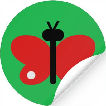 Discover Butterfly Stickers