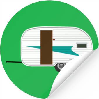 Discover Camper Stickers
