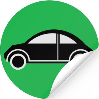 Discover car icon Stickers