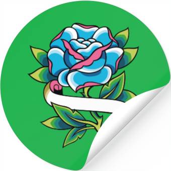 Discover Rose tattoo Stickers