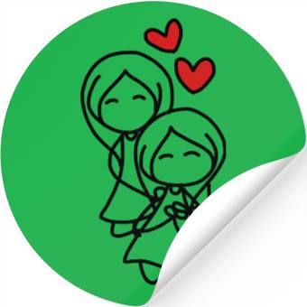 Discover gay couple Stickers
